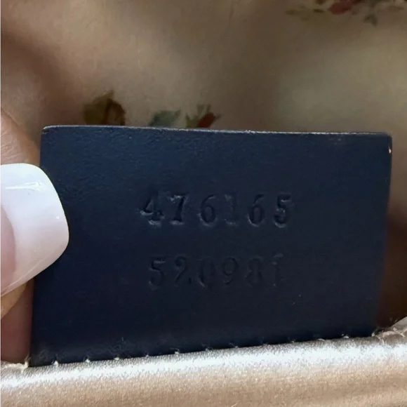 Gucci Floral Lined Denim Pouch - Picture 5 of 5